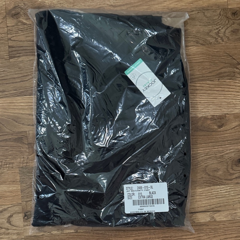 Jockey Classic Black Maternity Scrubs Pant Brand New NWT